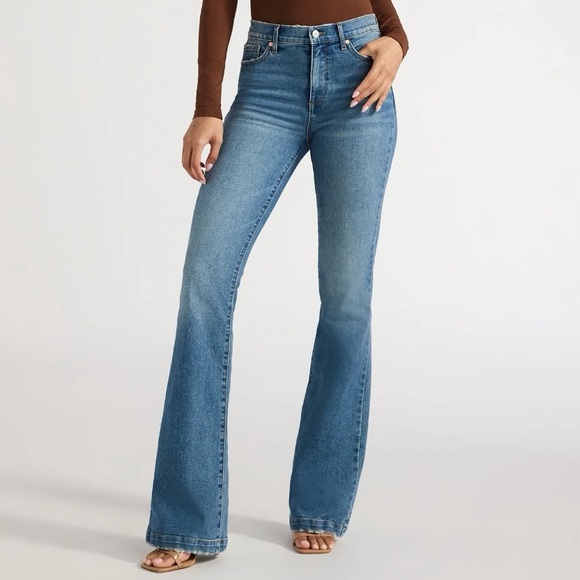 Lucky Brand Denim - Lucky Brand Jeans size 10 super Flare low rise casual stretch denim Jeans
